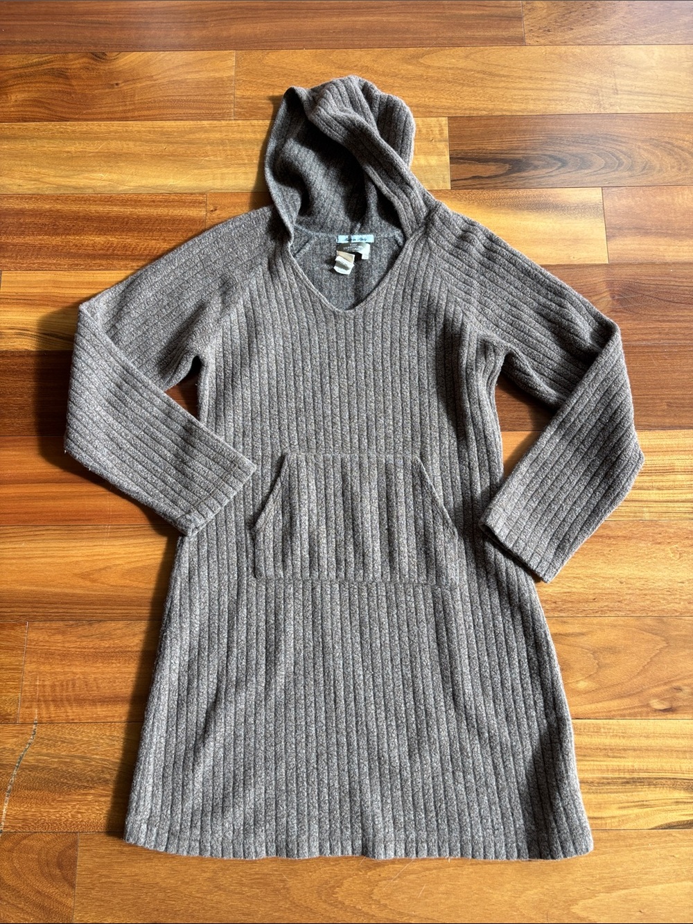 Wool sweater dress